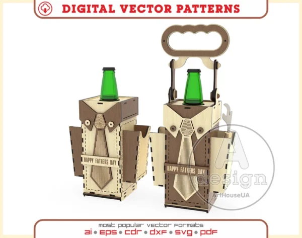 Caja De Soporte De Cerveza Creativo Digital